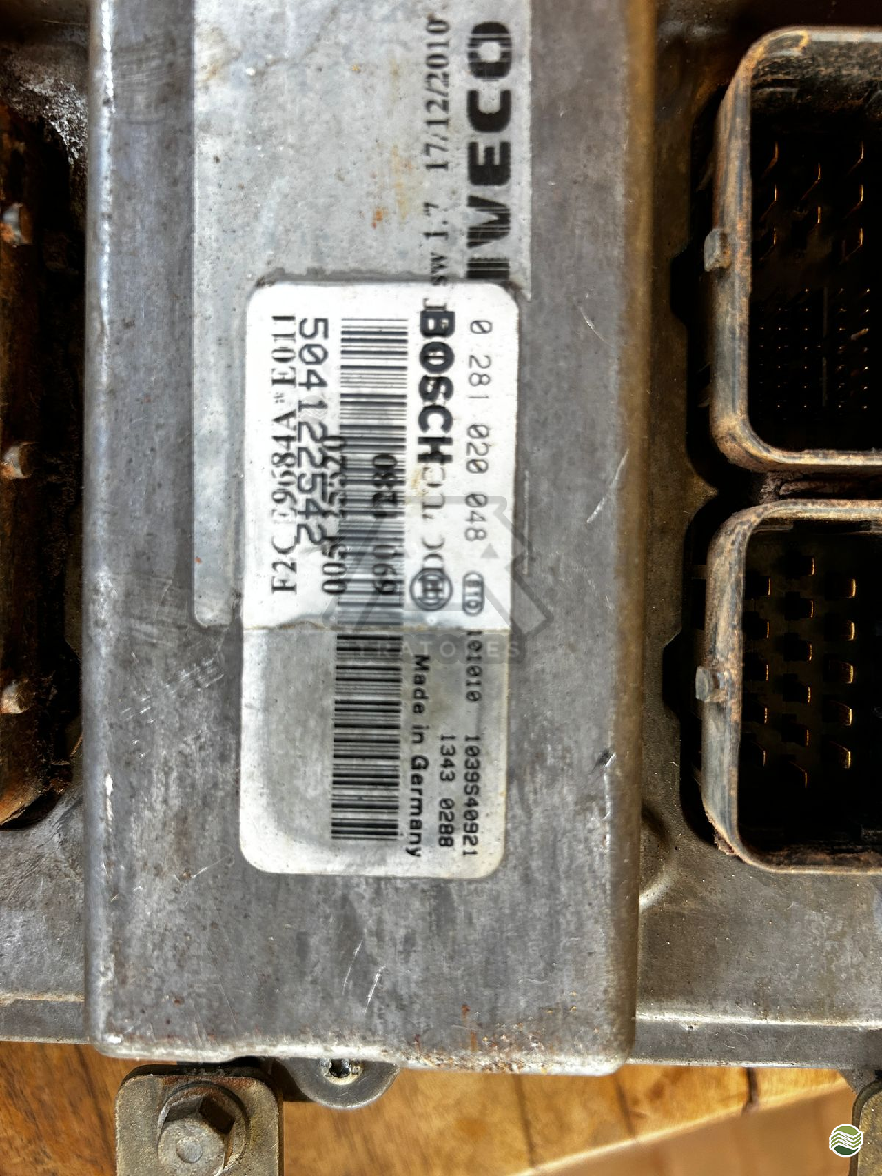 Modulo do motor 504122542 cnh